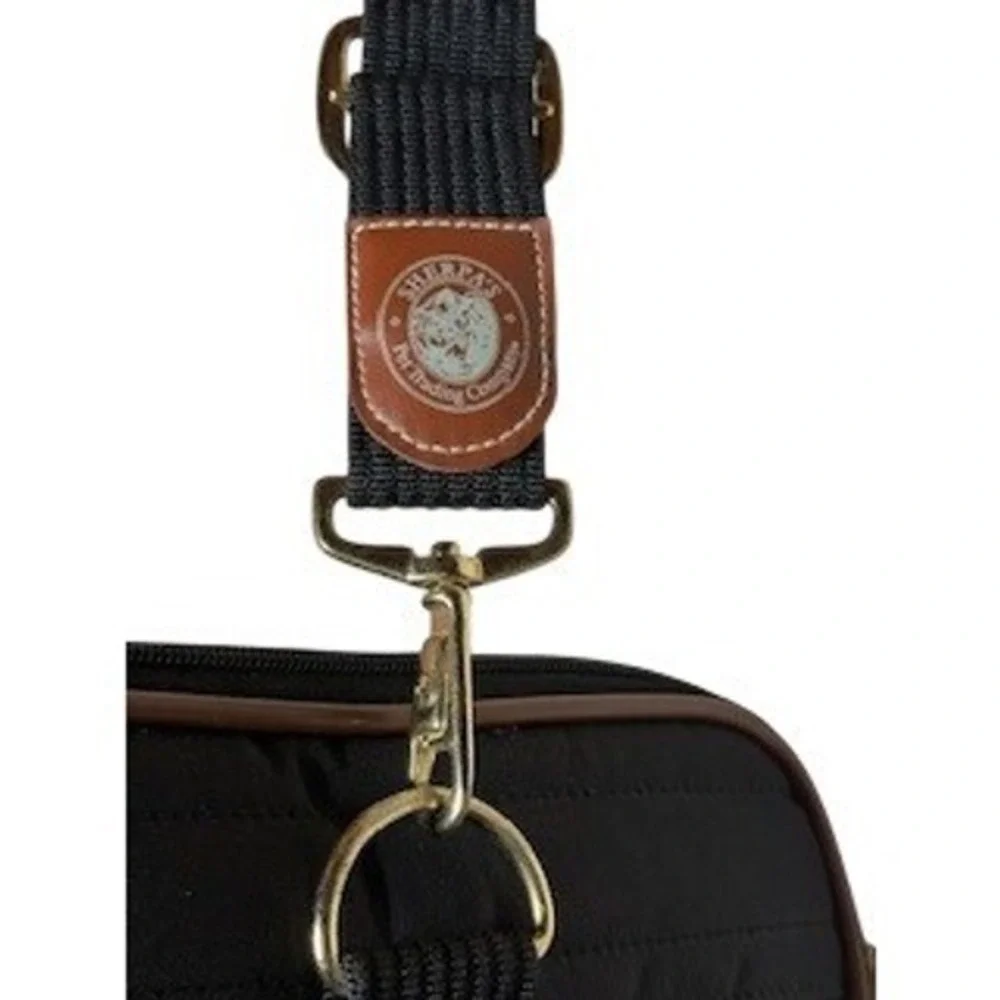 Sherpa Pet Trading Company Original Deluxe‎ Pet Carrier Black Small 16x10x8